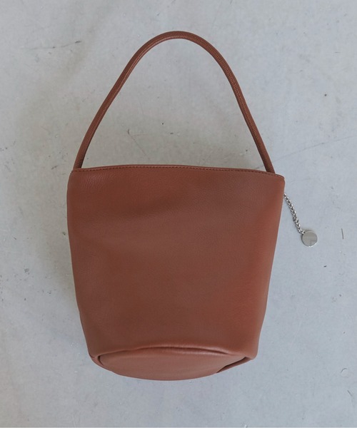 ANGIE（アンジー）の「ワンハンドル バケツ バッグ（ハンドバッグ・レディース・ブラウン/アイボリー/ブラック・FREE）」の15枚目の写真