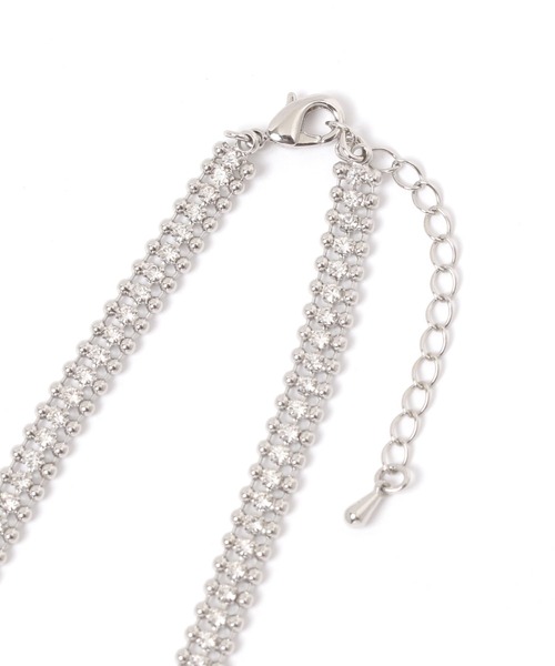 GLOBAL WORK（グローバルワーク）の「ロングストーンネックレス/250181（ネックレス・レディース・ゴールド系1/シルバー系2/シルバー系1/ゴールド系2・ONE SIZE）」の6枚目の写真