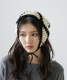 FREE'S MART（フリーズマート）の「◆スクエアパターンバブーシュカ（その他ヘアアクセサリー）」