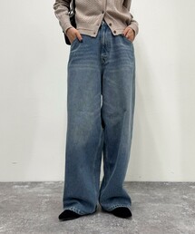 fredy emue | ハイウエストルーズデニムパンツ(デニムパンツ)