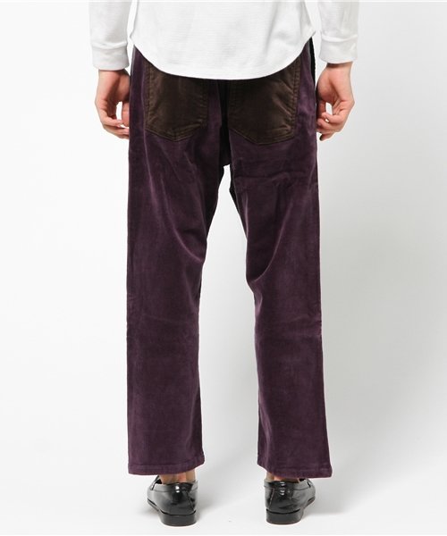 ALDIES（アールディーズ）の「Sounds Sarouel Pants ストレッチコーデュロイ サルエルパンツ（その他パンツ・メンズ・ベージュ/ネイビー/ブラウン/グレー・SMALL/LARGE/MEDIUM）」の7枚目の写真