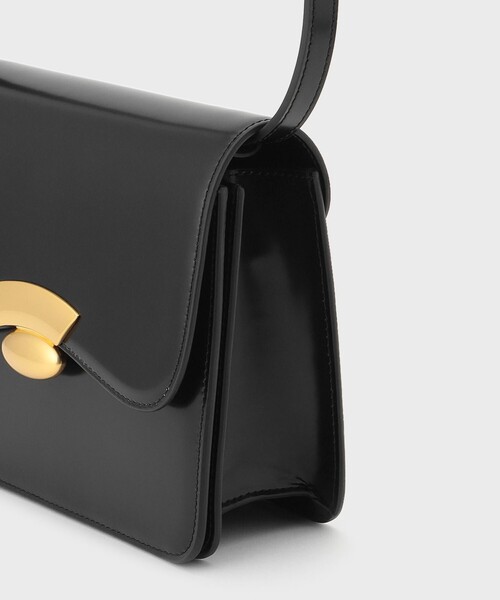 GRACE CONTINENTAL（グレースコンチネンタル）の「TOV COURANTE BAG（ショルダーバッグ・レディース・ブラック/ブルー・FREE）」の8枚目の写真