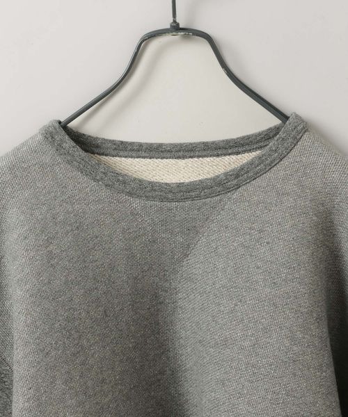 JEANASIS（ジーナシス）の「トンプキンウラケクロップドプルオーバー/326150（スウェット・レディース・アイボリー/グレー・FREE）」の4枚目の写真