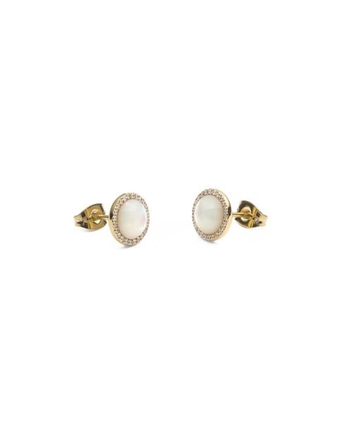 Daniel Wellington(ダニエルウェリントン)の「Audrey Earring 天然石 ゴールド(ピアス(両耳用)・レディース・ゴールド系/ゴールド系5/ゴールド系4/ゴールド系3/ゴールド系2/ゴールド系1・ONE SIZE)」の10枚目の写真