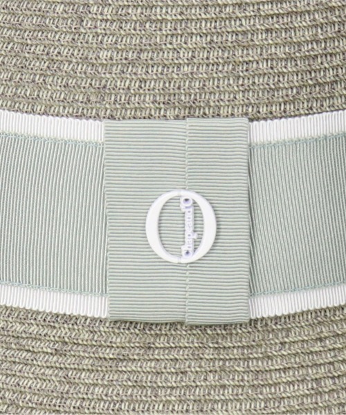 Chapeau d' O（シャポードオー）の「Chapeau d' O  PaperBraid Capeline / シャポードオー（ハット・レディース・ブラック/グレー/ブラウン/ベージュ・S(56cm)/L 59cm/M/57.5cm）」の10枚目の写真