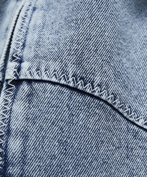 NAUTICA(ノーティカ)の「NAUTICA JEANS CO./ノーティカジーンズ Faded Gizastitch T/C Short Jacket/フェイデッド ギザステッチ コットンポリエステル ショートジャケット(ブルゾン・メンズ・ネイビー/ブラック・SMALL/MEDIUM/LARGE)」の7枚目の写真