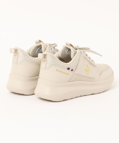 le coq sportif（ルコックスポルティフ）の「【le coq sportif】LCS マルヌ（スニーカー・レディース・ライトベージュ・23.5cm/24.5cm/24cm/23cm/25cm）」の2枚目の写真