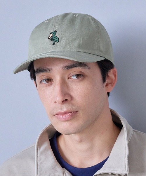 LAKOLE（ラコレ）の「モチーフ刺繍キャップ / 291823（キャップ・メンズ・ブラック/グリーン/チャコール/ネイビー/ボルドー・9）」の3枚目の写真