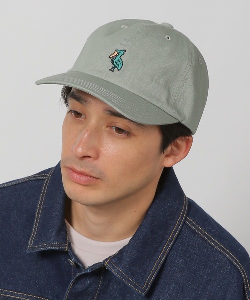 LAKOLE（ラコレ）の「モチーフ刺繍キャップ / 291823（キャップ・メンズ・ブラック/グリーン/チャコール/ネイビー/ボルドー・9）」の8枚目の写真