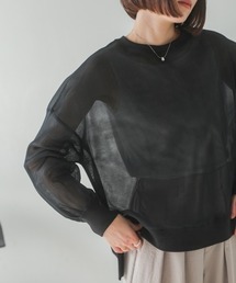 Bou Jeloud | クリアダンボールプルオーバー(Tシャツ/カットソー)