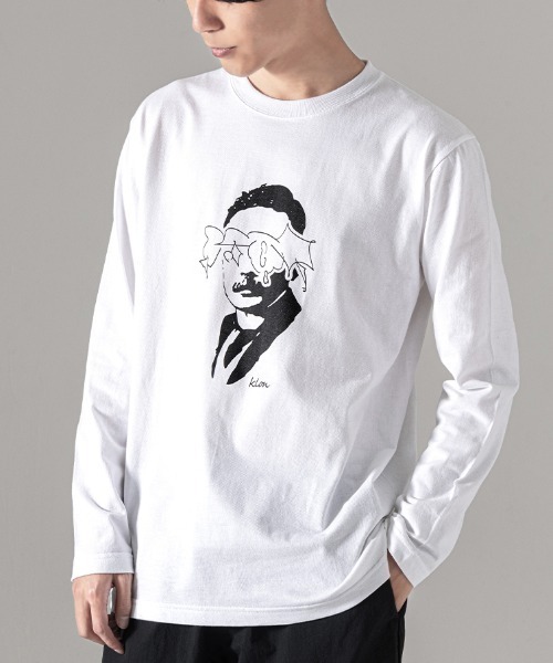 KLON(クローン)の「KLON PURPOSE ART LONG T(Tシャツ/カットソー・メンズ・ブラック系その他2/ブラック系その他/ホワイト系その他2/ホワイト系その他・MEDIUM/LARGE)」の1枚目の写真