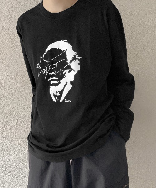 KLON(クローン)の「KLON PURPOSE ART LONG T(Tシャツ/カットソー・メンズ・ブラック系その他2/ブラック系その他/ホワイト系その他2/ホワイト系その他・MEDIUM/LARGE)」の4枚目の写真