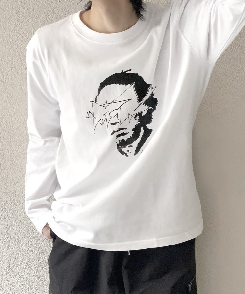 KLON(クローン)の「KLON PURPOSE ART LONG T(Tシャツ/カットソー・メンズ・ブラック系その他2/ブラック系その他/ホワイト系その他2/ホワイト系その他・MEDIUM/LARGE)」の12枚目の写真