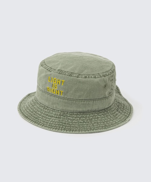 WILD THINGS（ワイルドシングス）の「ピグメントハット│PIGMENT HAT（ハット・メンズ・レッド/ベージュ/ブルー/ブラック/オリーブ系・FREE）」の4枚目の写真