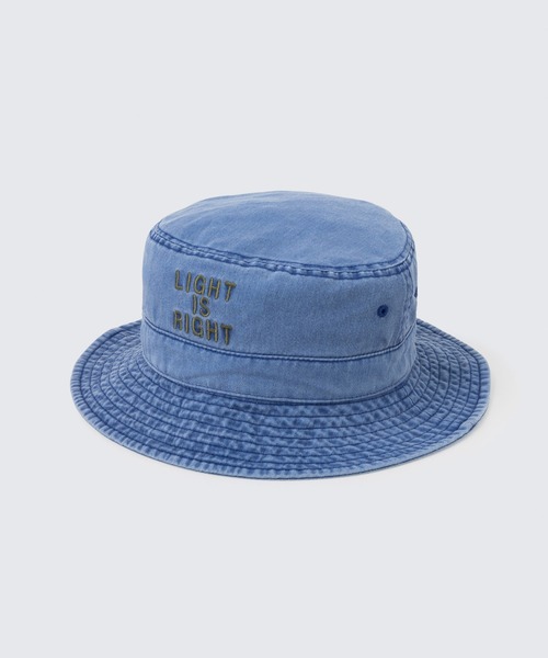 WILD THINGS（ワイルドシングス）の「ピグメントハット│PIGMENT HAT（ハット・メンズ・レッド/ベージュ/ブルー/ブラック/オリーブ系・FREE）」の5枚目の写真