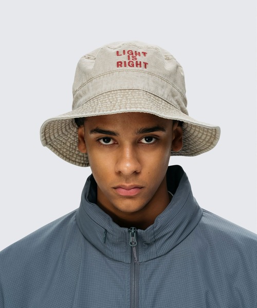 WILD THINGS（ワイルドシングス）の「ピグメントハット│PIGMENT HAT（ハット・メンズ・レッド/ベージュ/ブルー/ブラック/オリーブ系・FREE）」の6枚目の写真