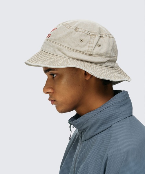 WILD THINGS（ワイルドシングス）の「ピグメントハット│PIGMENT HAT（ハット・メンズ・レッド/ベージュ/ブルー/ブラック/オリーブ系・FREE）」の7枚目の写真