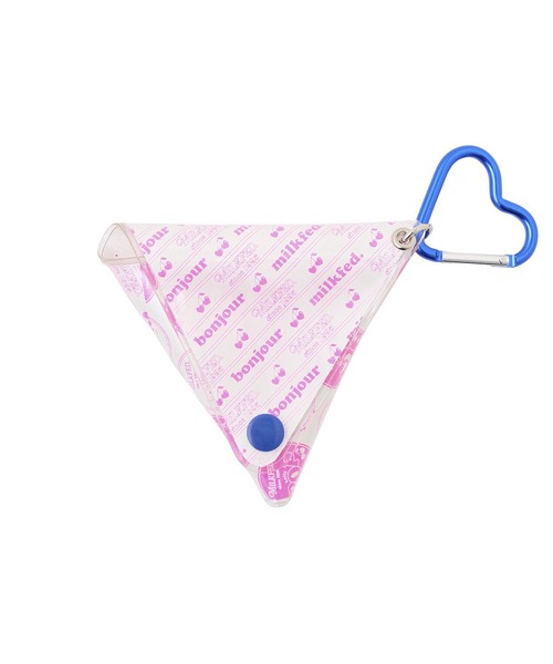 MILKFED.（ミルクフェド）の「CHERRIES PRINT PVC TRIANGULAR CASE（コインケース・レディース・ピンク/レッド/パープル・ONE SIZE）」の8枚目の写真