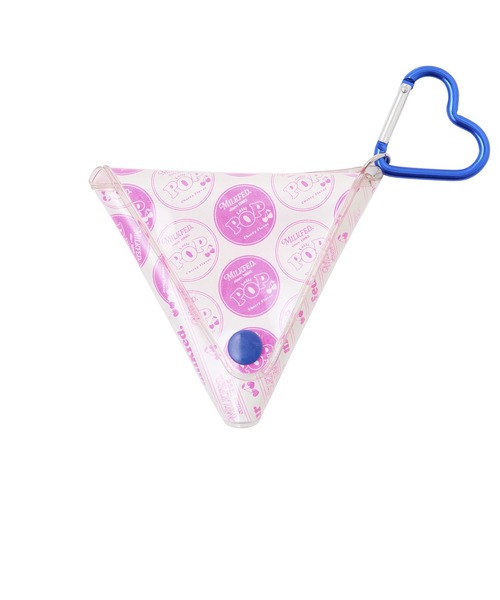 MILKFED.（ミルクフェド）の「CHERRIES PRINT PVC TRIANGULAR CASE（コインケース・レディース・ピンク/レッド/パープル・ONE SIZE）」の10枚目の写真