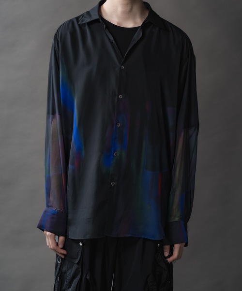 PHILTHEORY（フィルセオリー）の「Sheer graphic shirts/シアー
