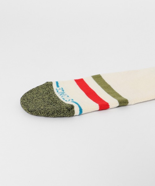 STANCE（スタンス）の「STANCE SOCKS　CALIFORNIA REPUBLIC 2 +（ソックス/靴下・メンズ・オフホワイト・LARGE）」の4枚目の写真