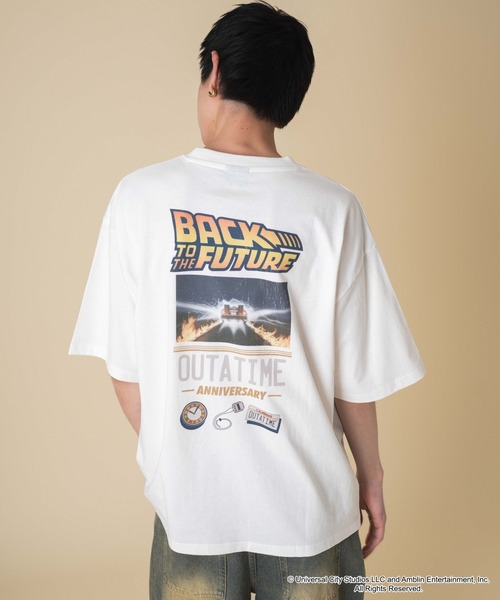 WEGO（ウィゴー）の「∴WEGO/BACK TO THE FUTURE グラフィックT（Tシャツ/カットソー・メンズ・その他2/その他1/その他4/その他3・LARGE/MEDIUM/SMALL）」の3枚目の写真