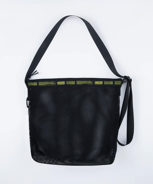 WEEKEND(ER)(ウィークエンダー)の「【WEEKEND(ER)】WKDMESH SHOULDER(ショルダーバッグ・メンズ・ブラック/グレー/オリーブ/フレッシュイエロー・FREE)」の14枚目の写真