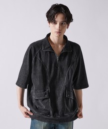 ハーフジップ」に該当するブラック/黒色系のファッション通販 - ZOZOTOWN