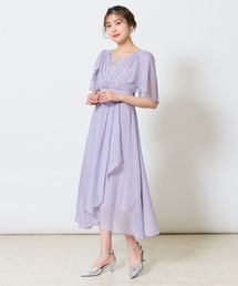 アンドクチュール　パーティー　ドレス　グレー アンドクチュール パーティー ドレス グレー アンドクチュール