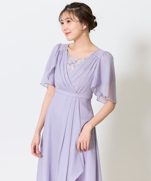 【Rn】And Couture アンドクチュール　オケージョンドレス AND COUTURE ドレス チュールレイヤードドレス : ZOZOTOWN Yahoo