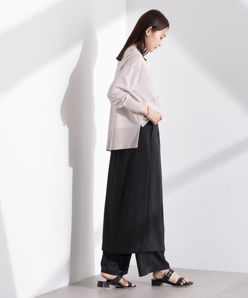 NANO universe（ナノユニバース）の「洗濯機洗い可UVカット接触冷感Vネックカーディガン（カーディガン/ボレロ・レディース・レッド/ダークネイビー/グレー系その他4・FREE）」の22枚目の写真