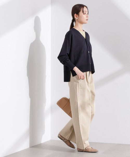 NANO universe（ナノユニバース）の「洗濯機洗い可UVカット接触冷感Vネックカーディガン（カーディガン/ボレロ・レディース・レッド/ダークネイビー/グレー系その他4・FREE）」の17枚目の写真