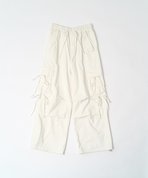 OLIVE des OLIVE（オリーブデオリーブ）の「デニムカーゴパンツ（その他パンツ・レディース・ピンク/ブラウン/オフホワイト/ブラック系その他・FREE）」の13枚目の写真