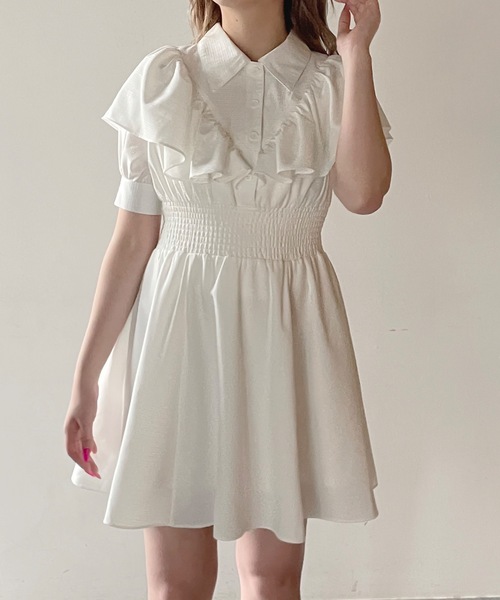 AMBIDEX Store 〇 fence ジャカード ワンピース(F クロ): bulle