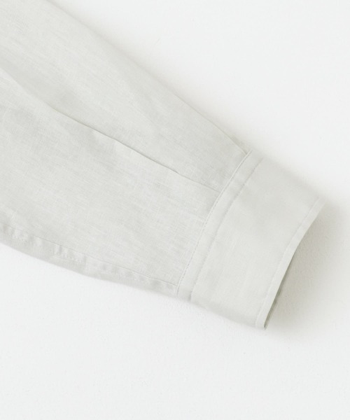 URBAN RESEARCH ROSSO MEN（アーバンリサーチロッソメン）の「『XLサイズあり』リラックスコットンリネン7分袖シャツ（シャツ/ブラウス・メンズ・ブルー/ネイビー/ベージュ/ブルー系その他/ホワイト/ベージュ系その他・SMALL/MEDIUM/LARGE/X-LARGE）」の20枚目の写真