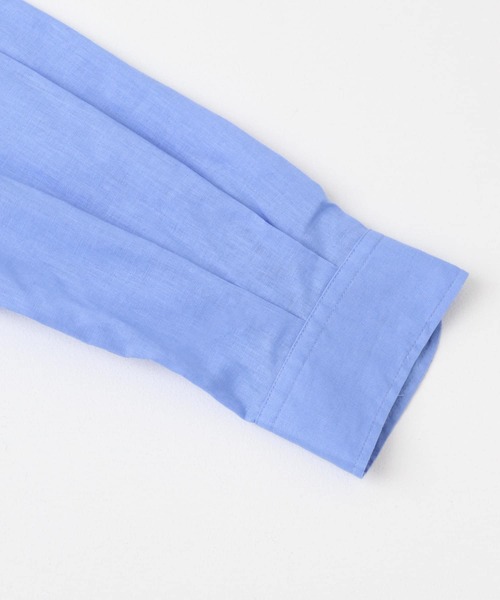 URBAN RESEARCH ROSSO MEN（アーバンリサーチロッソメン）の「『XLサイズあり』リラックスコットンリネン7分袖シャツ（シャツ/ブラウス・メンズ・ブルー/ネイビー/ベージュ/ブルー系その他/ホワイト/ベージュ系その他・SMALL/MEDIUM/LARGE/X-LARGE）」の22枚目の写真