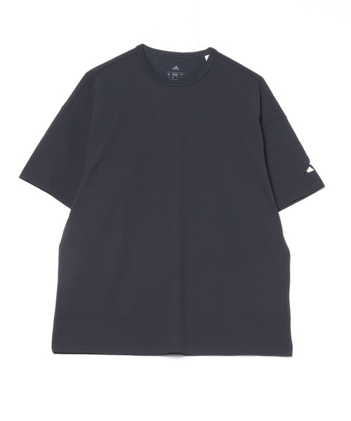 レターロゴ ワッフル Tシャツ 半袖 ルーズ トップス 2色 hr9565 65177205b_b_125_500.jpg
