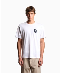 【エンポリオ アルマーニ】ASV Eagle Club Tシャツ オーガニックジャージー プリント
