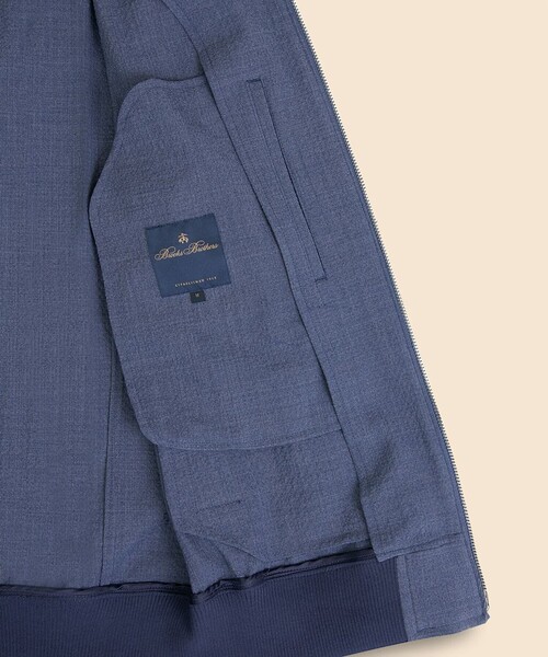 新品未使用★ブルックスブラザーズ　シアサッカーボマージャケット シアサッカー ボマー ジャケット | Brooks Brothers Japan