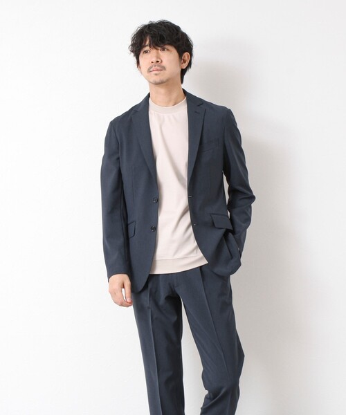 NOLLEY’S（ノーリーズ）の「《ビジカジ/セットアップ対応》TRABEST JK 25SS（テーラードジャケット・メンズ・ブルー系その他/ネイビー・M/L/S）」の20枚目の写真