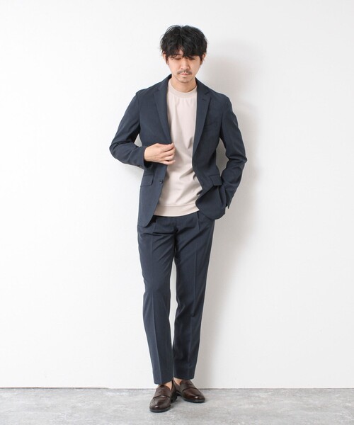 NOLLEY’S（ノーリーズ）の「《ビジカジ/セットアップ対応》TRABEST JK 25SS（テーラードジャケット・メンズ・ブルー系その他/ネイビー・M/L/S）」の16枚目の写真