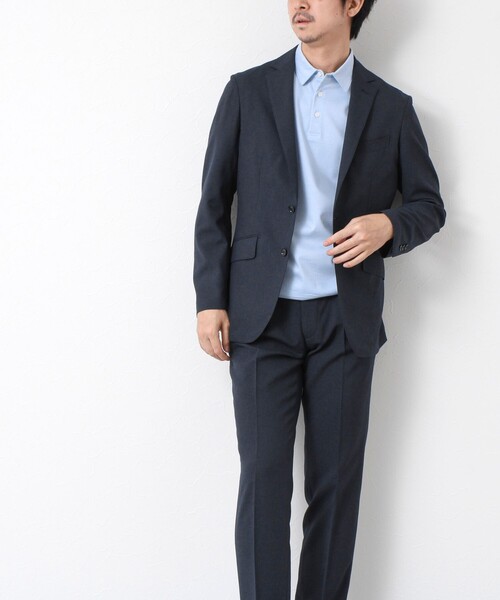NOLLEY’S（ノーリーズ）の「《ビジカジ/セットアップ対応》TRABEST JK 25SS（テーラードジャケット・メンズ・ブルー系その他/ネイビー・M/L/S）」の3枚目の写真