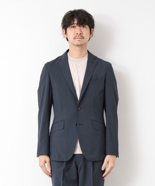 NOLLEY’S（ノーリーズ）の「《ビジカジ/セットアップ対応》TRABEST JK 25SS（テーラードジャケット・メンズ・ブルー系その他/ネイビー・M/L/S）」の8枚目の写真