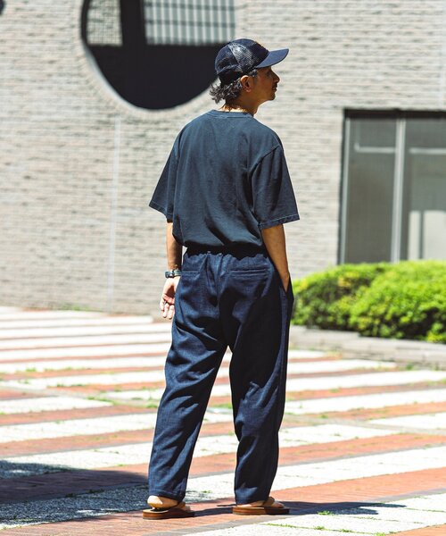 JOURNAL STANDARD relume(ジャーナルスタンダード レリューム)の「TECH CANVAS イージーパンツ(セットアップ着用可)(スラックス・メンズ・ブラック/アイボリー/クリアブルー/ライトグレー・SMALL/MEDIUM/LARGE)」の17枚目の写真