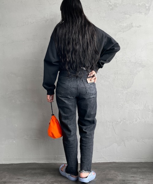 NANGA（ナンガ）の「[NANGA/ナンガ] ワンポイントボックスロゴ ロングスリーブTシャツ（Tシャツ/カットソー・レディース・ホワイト/ピンク/ブラック/ネイビー・M/L/S）」の22枚目の写真