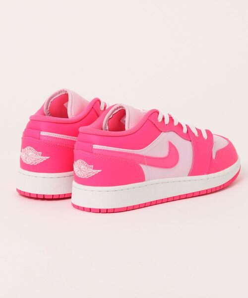 エアジョーダンpinkローカット 公式正規品☆JORDAN 1 LOW FIERCE PINK (GS) (Nike/キッズ