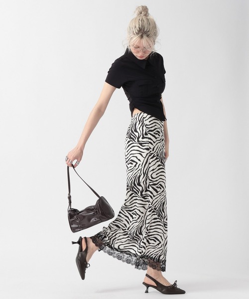 FOREVER 21(フォーエバー トゥエンティーワン)の「【2025SS】アニマルIラインスカート(スカート・レディース・ゼブラ/レオパード・SMALL/MEDIUM)」の8枚目の写真