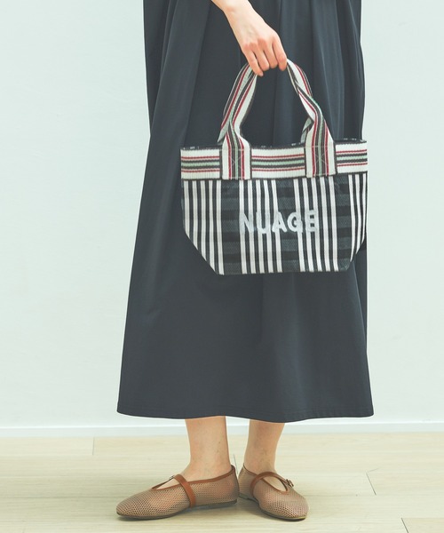 LAKOLE（ラコレ）の「アソートチェックミニロゴトートバッグ / 290895（トートバッグ・レディース・ブルー系その他/イエロー系その他/ブラック/ブラック系その他・FREE）」の3枚目の写真