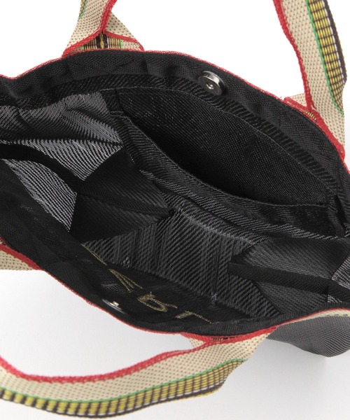 LAKOLE（ラコレ）の「アソートチェックミニロゴトートバッグ / 290895（トートバッグ・レディース・ブルー系その他/イエロー系その他/ブラック/ブラック系その他・FREE）」の12枚目の写真