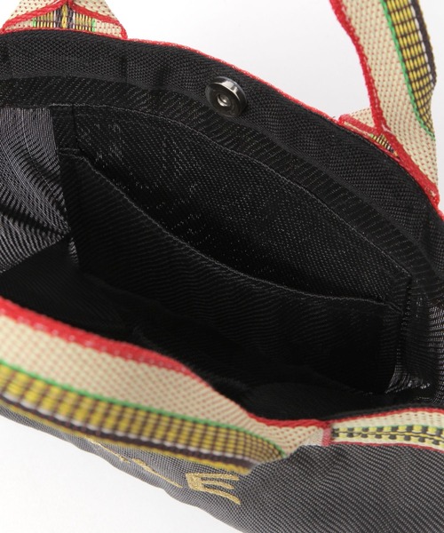 LAKOLE（ラコレ）の「アソートチェックミニロゴトートバッグ / 290895（トートバッグ・レディース・ブルー系その他/イエロー系その他/ブラック/ブラック系その他・FREE）」の11枚目の写真